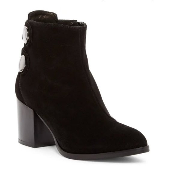 Alberto Fermani Tortora Suede Buttons Ankle Bootie Sz US9/EU39